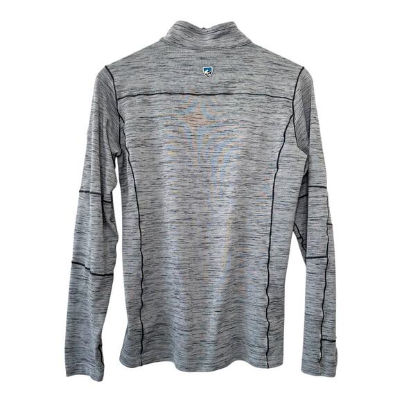 Kuhl Gray Men's Alloy 1/4 Zip Size Small - Picture 6 of 8